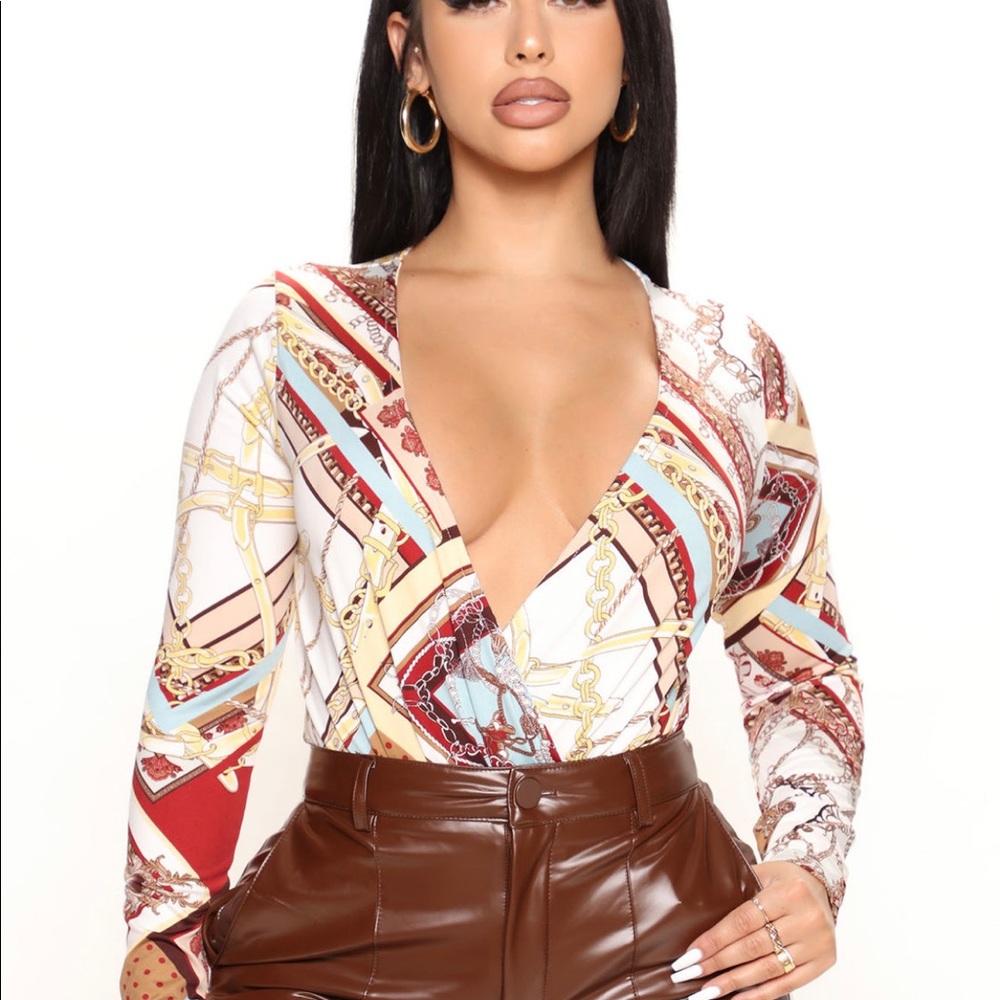 Fashion nova- bodysuit- NWT